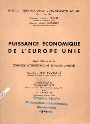 Puissance Economique de L'Europe Unie