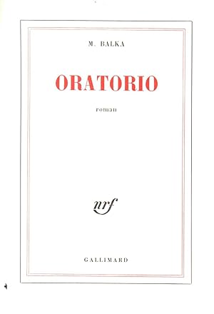 Seller image for Oratorio for sale by JP Livres