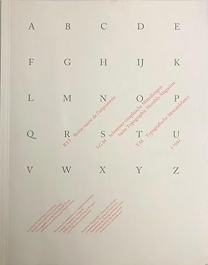 Typografische Monatsblätter, Nr. 3, 1992