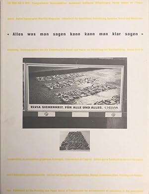 Typografische Monatsblätter, Nr. 5, 1991
