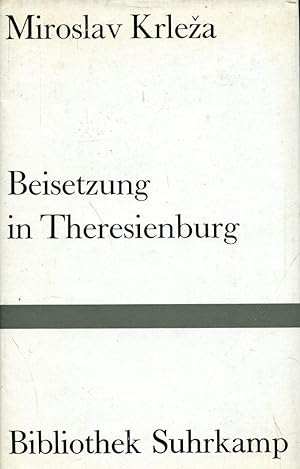 Imagen del vendedor de Beisetzung in Theresienburg a la venta por Versandantiquariat Brigitte Schulz