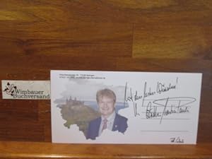 Immagine del venditore per Autogramm Gnther-Martin Pauli Landrat CDU MdL /// Autogramm Autograph signiert signed signee venduto da Antiquariat im Kaiserviertel | Wimbauer Buchversand