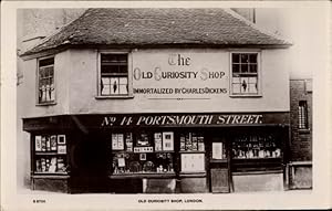 Immagine del venditore per Ansichtskarte / Postkarte London City England, Old Curiosity Shop, No 14, Portsmouth Street venduto da akpool GmbH