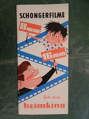 Schongerfilme 8mm und 16mm für das Heimkino