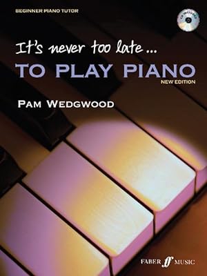 Bild des Verkufers fr It's never too late to play piano (Adult Tutor Book) (Paperback) zum Verkauf von Grand Eagle Retail