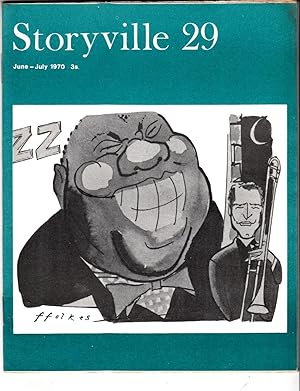 Seller image for Storyville, No. 29: June-July, 1970 | Cover - Louis Armstrong | Inside - Clarence Williams 17, Louis Armstrong West Coast Friends, Did Bix record with Sunny Clapp? for sale by *bibliosophy*