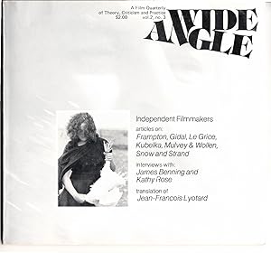 Wide Angle | A Film Quarterly of Theory Criticism & Practice vol 2 no 3 | Hollis Frampton , 'Pent...