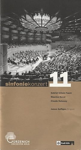 Image du vendeur pour Programmheft SINFONIEKONZERT 11 25. Mai 2008 Klner Philharmonie mis en vente par Programmhefte24 Schauspiel und Musiktheater der letzten 150 Jahre