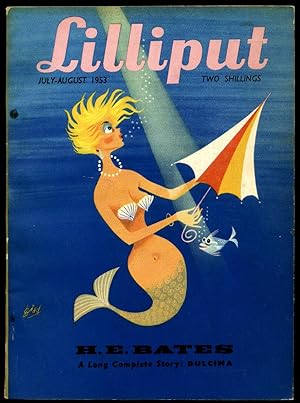 Seller image for Lilliput: The Pocket Magazine For Everyone | Volume 33 No. 2 | Issue No. 194 | July - August, 1953 | H. E. Bates 'Dulcima'; Dal Stivens 'The Miraculous Cricket Bat'; Honor Tracy 'Evening in Cork'; Sid Chaplin 'First Flight'; Nigel Gosling 'Dentist's Dilemma'. for sale by Little Stour Books PBFA Member