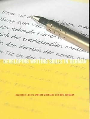 Bild des Verkufers fr Developing Writing Skills in German zum Verkauf von GreatBookPricesUK