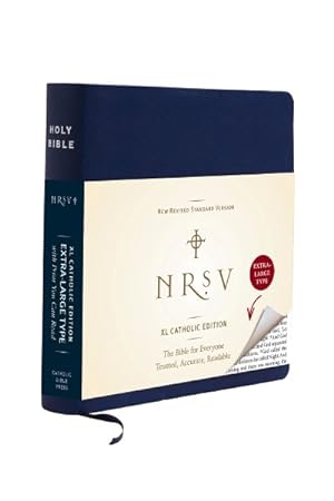 Immagine del venditore per Holy Bible : New Revised Standard Version XL Catholic Edition, Anglicized Text, Navy venduto da GreatBookPricesUK