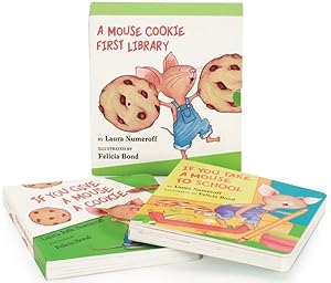 Imagen del vendedor de Mouse Cookie First Library : If You Give a Mouse a Cookie/ If You Take a Mouse to School a la venta por GreatBookPricesUK