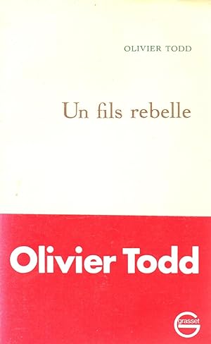 Seller image for Un fils rebelle for sale by JP Livres