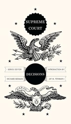 Imagen del vendedor de Supreme Court Decisions a la venta por GreatBookPricesUK