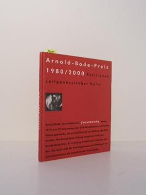 Bild des Verkufers fr Arnold-Bode-Preis 1980/2000 - Positionen zeitgenssischer Kunst. zum Verkauf von Kunstantiquariat Rolf Brehmer
