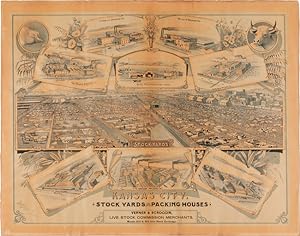 Seller image for KANSAS CITY. STOCK YARDS AND PACKING HOUSES for sale by William Reese Company - Americana