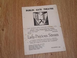 Seller image for Programme: The Dublin Gate Theatre Presents Lady Precious Stream December, 1934 for sale by Dublin Bookbrowsers