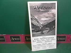 Reisen in Österreich. Illustriertes Reisehandbuch. - Band 4. Wien-Bischofshofen über St.Pölten - ...