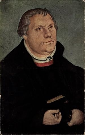 Künstler Ansichtskarte / Postkarte Cranach, Lucas d. J., Reformator Martin Luther, Portrait