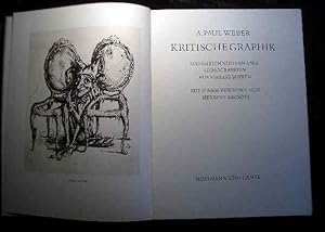 Bild des Verkufers fr Kritische Graphik : Handzeichnungen und Lithographien aus 40 Jahren. Unvollstndig!!!!! zum Verkauf von Roland Antiquariat UG haftungsbeschrnkt