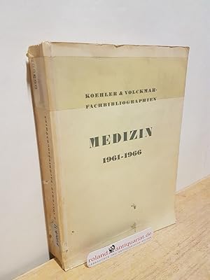 Bild des Verk�ufers f�r Fachbibliographien Medizin einschlie�lich Zahnmedizin - Veterin�rmedizin - Pharmazie 1961 - 1966 zum Verkauf von Roland Antiquariat UG haftungsbeschr�nkt