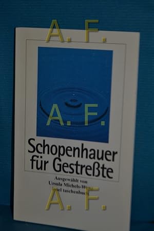 Immagine del venditore per Schopenhauer fr Gestrete [Arthur Schopenhauer]. Ausgew. von Ursula Michels-Wenz / Insel-Taschenbuch , 2504 venduto da Antiquarische Fundgrube e.U.