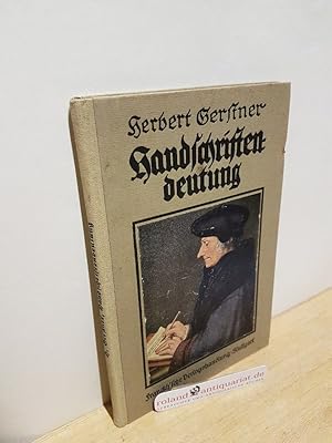 Bild des Verkufers fr Handschriftendeutung - Methodischer Lehrgang zum Verkauf von Roland Antiquariat UG haftungsbeschrnkt