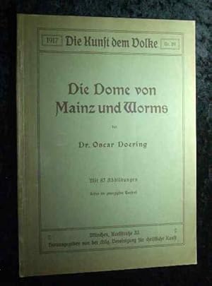 Image du vendeur pour Die Dome von Mainz und Worms. mis en vente par Roland Antiquariat UG haftungsbeschrnkt