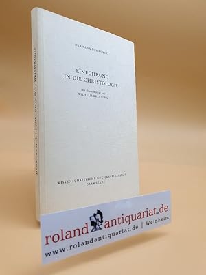 Bild des Verkufers fr Einfhrung in die Christologie. Darmstadt, WBG, zum Verkauf von Roland Antiquariat UG haftungsbeschrnkt