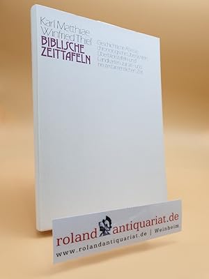 Seller image for Biblische Zeittafeln. Neukirchener Verlag, for sale by Roland Antiquariat UG haftungsbeschrnkt