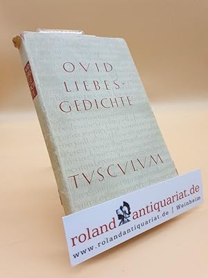 Seller image for Liebesgedichte. Lateinisch und deutsch. Hg. von Richard Harder und Walter Marg. for sale by Roland Antiquariat UG haftungsbeschrnkt