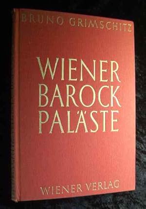 Bild des Verkufers fr Wiener Barockpalste. zum Verkauf von Roland Antiquariat UG haftungsbeschrnkt