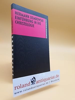 Bild des Verkufers fr Einfhrung in die Christologie. Darmstadt, WBG, zum Verkauf von Roland Antiquariat UG haftungsbeschrnkt