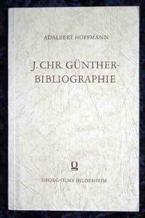 Seller image for Johann-Christian-Gnther-Bibliographie. for sale by Roland Antiquariat UG haftungsbeschrnkt