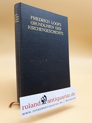 Bild des Verkufers fr Grundlinien der Kirchengeschichte in der Form von Dispositionen fr seine Vorlesungen. zum Verkauf von Roland Antiquariat UG haftungsbeschrnkt