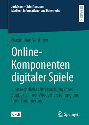 Seller image for Online-Komponenten digitaler Spiele for sale by BuchWeltWeit Ludwig Meier e.K.