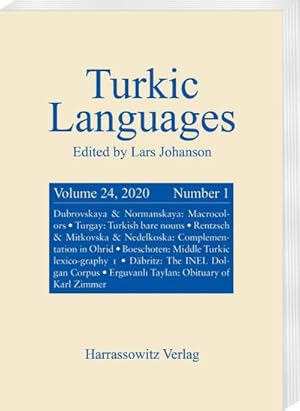 Immagine del venditore per Turkic Languages. Vol.24 venduto da BuchWeltWeit Ludwig Meier e.K.
