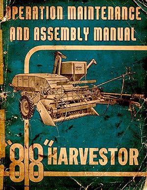 Imagen del vendedor de Operation Maintenance and Assembly Manual "88" Harvestor a la venta por Book Booth