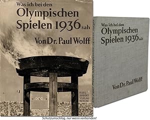 Bild des Verkufers fr Was ich bei den Olympischen Spielen 1936 sah zum Verkauf von AGON SportsWorld GmbH