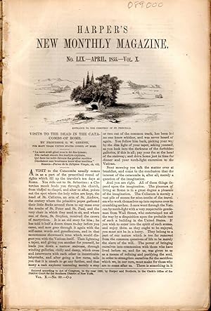 Seller image for Harper's New Monthly Magazine. Volume X, No.LXI: April, 1855, for sale by Dorley House Books, Inc.