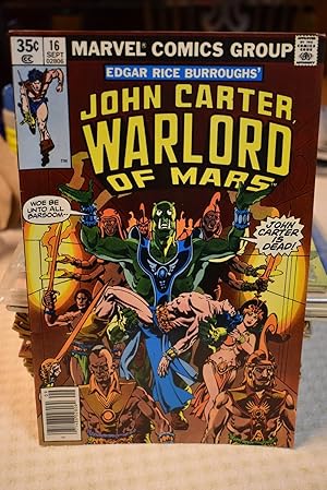 Immagine del venditore per John Carter Warlord of Mars. #16 Sept. 1978 venduto da History Bound LLC