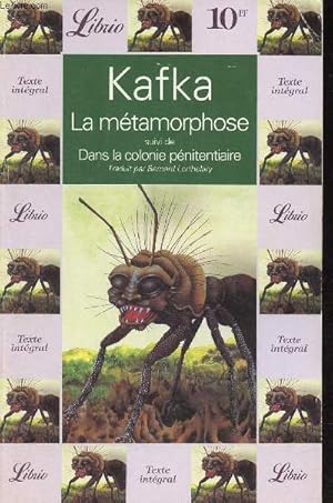 Imagen del vendedor de La mtamorphose suivi de dans la colonie pnitentiaire - Collection Librio n3. a la venta por Le-Livre