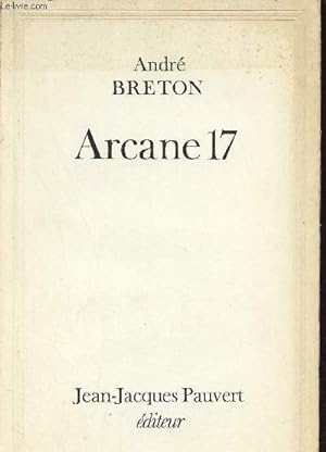 Image du vendeur pour Arcane 17. mis en vente par Le-Livre
