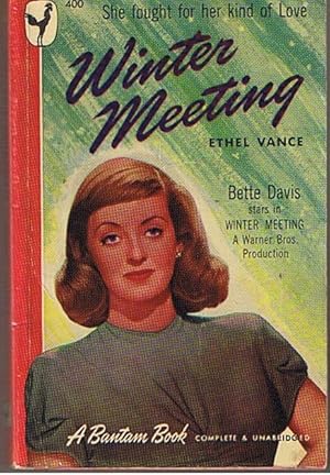 WINTER MEETING - Bette Davis Cover