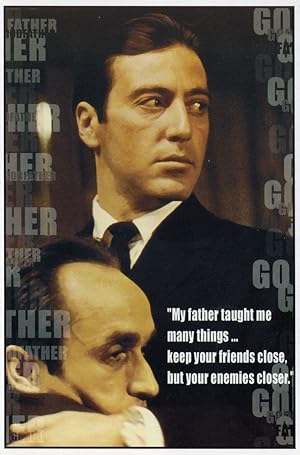 Martin Corleone The Godfather Part 2 Rare Movie Film Postcard