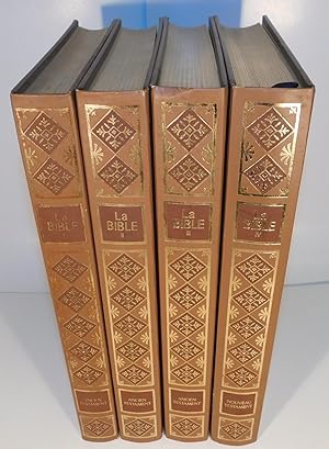 LA BIBLE (euro-éditions) (complète en 4 volumes)
