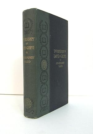 History of David Grieve by Mrs. Humphry Ward, The 1892 First American Edition Published in New Yo...