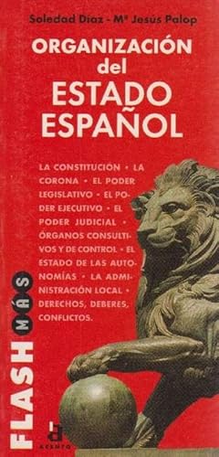 Organización del Estado Español.