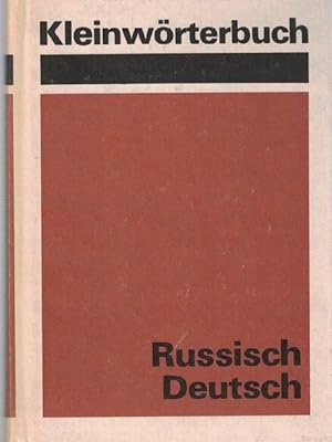 Kleinwörterbuch Russisch Deutsch