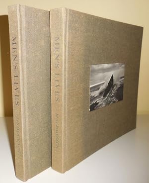 Seller image for Men's Lives: The Surfmen and Baymen of the South Fork Two Volumes (Inscribed by Matthiessen to His Father!) for sale by Derringer Books, Member ABAA